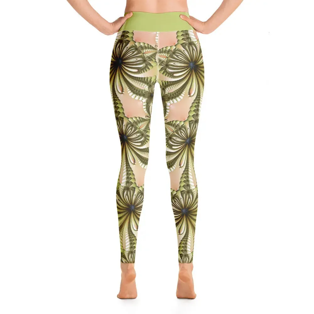 "Wild Lily" Collection - Yoga Leggings