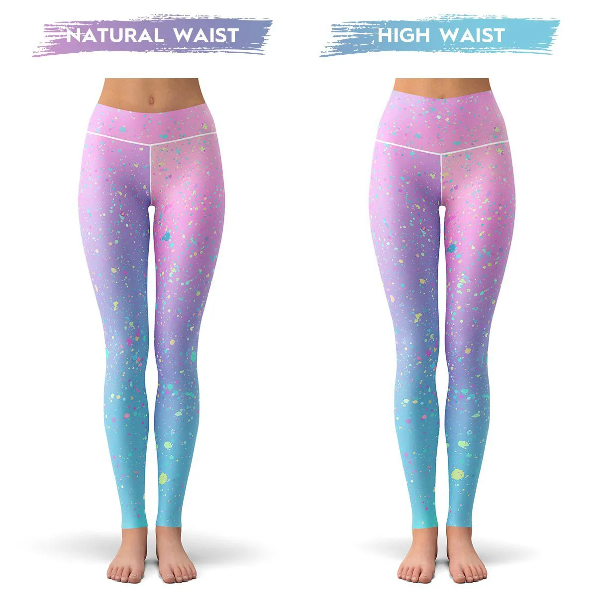 Rainbow Paint Leggings