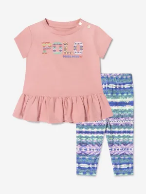 Ralph Lauren Baby Girls T-Shirt And Leggings Set