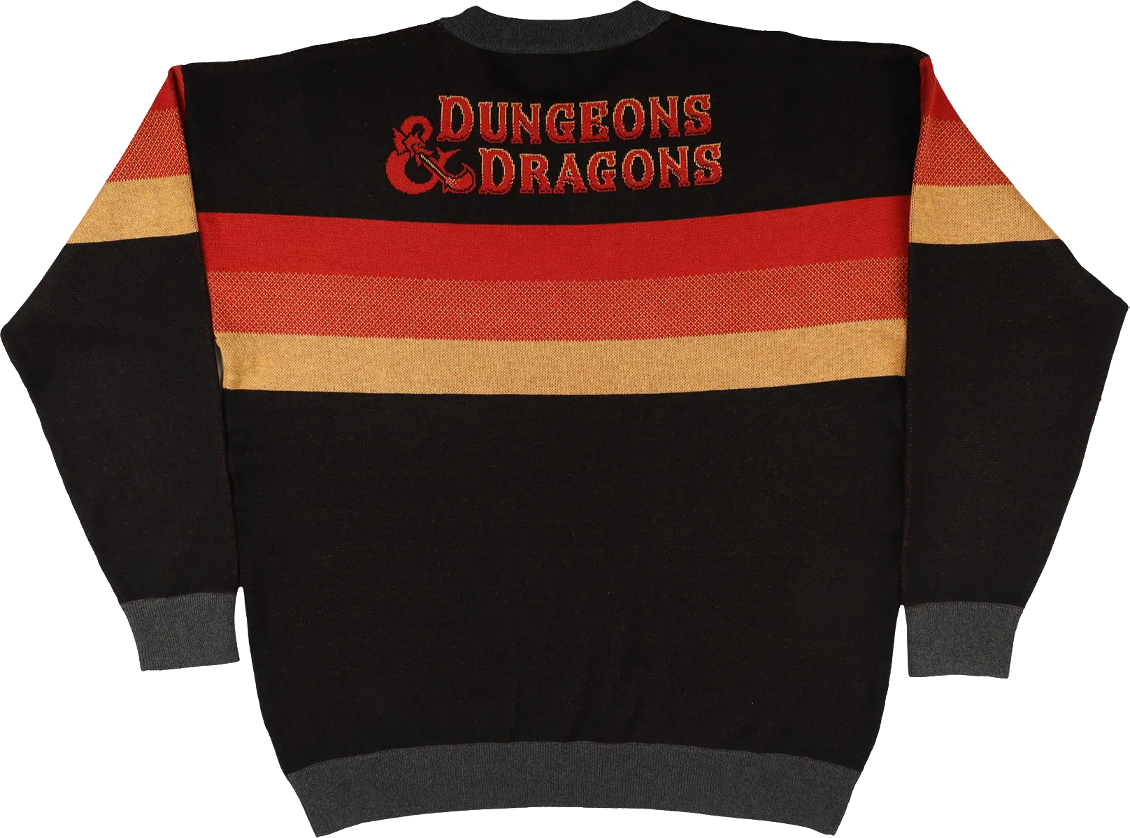 Retro Stripes Dungeons & Dragons Knitted Sweater