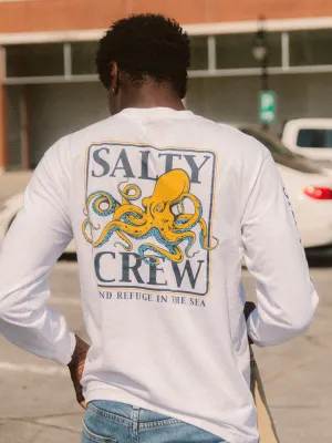 SALTY CREW INK SLINGER STANDARD LONG SLEEVE TEE - CLEARANCE