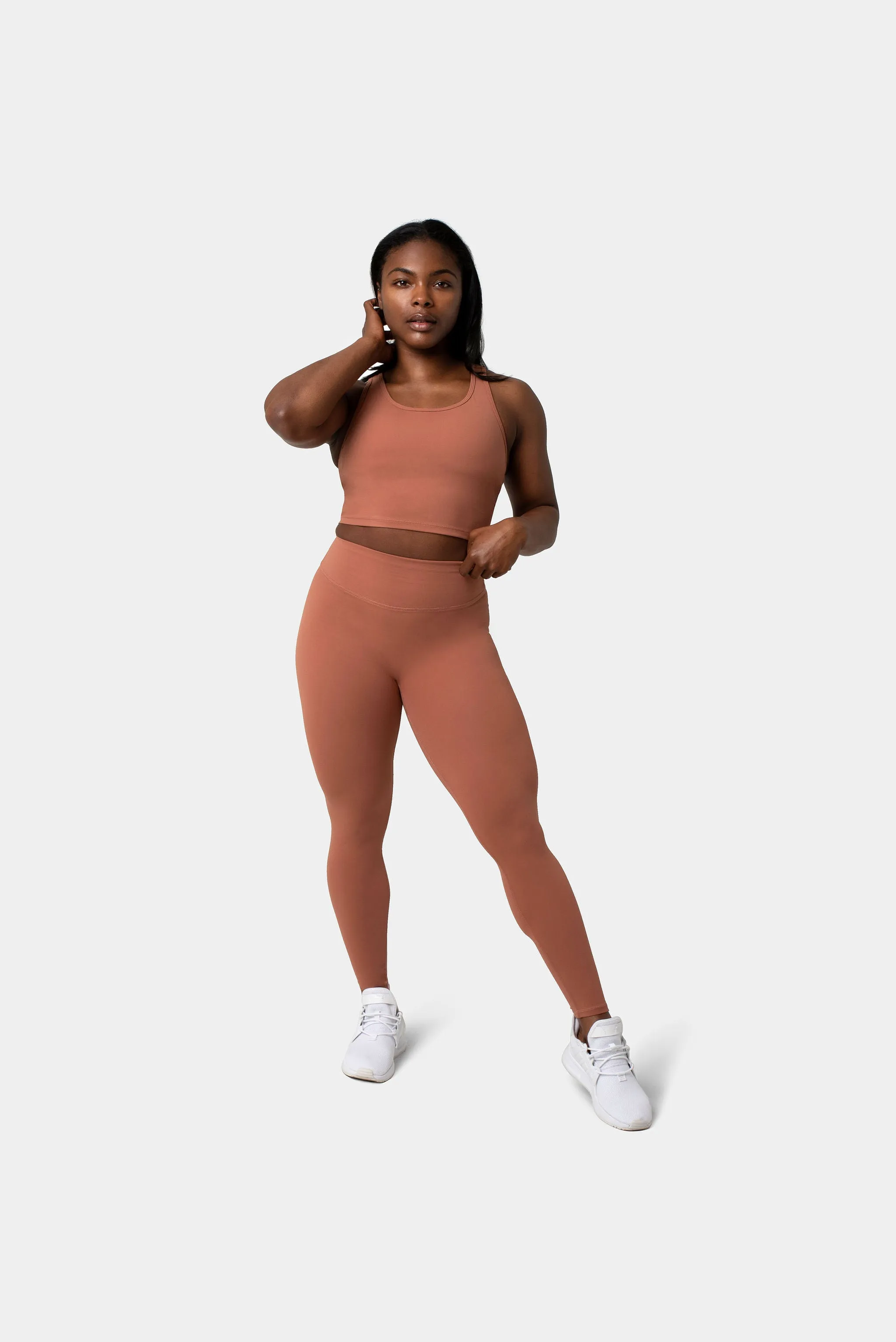 Serenity Leggings 25" - Roasted Pecan