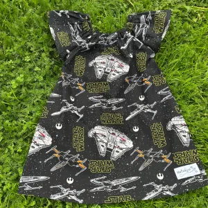 Sewfunky Pixie Dress In A Galaxy Far Far Away