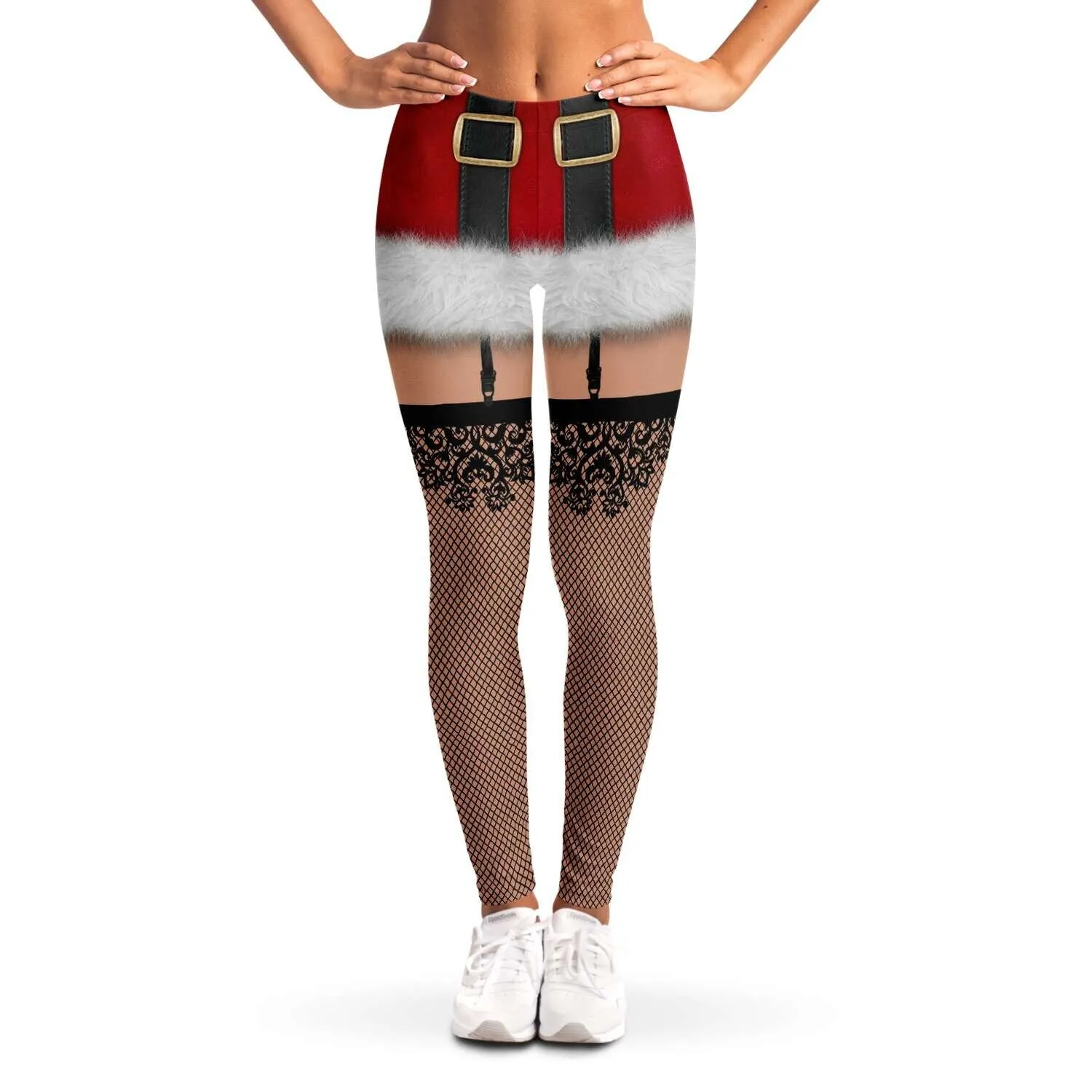 Sexy Santa Shorts Leggings, Naughty Xmas outfit,Women,Stretch,casual/gym/yoga/lounge, comfortable,chillout wear,Christmas/Thanksgiving Gifts