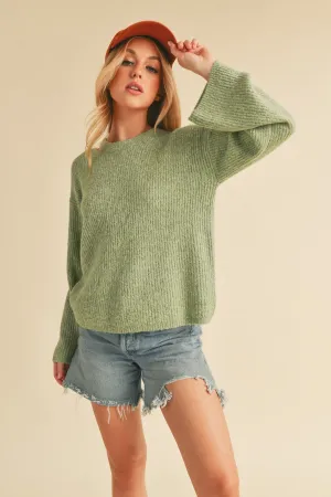 Shoulder cut out Sweater