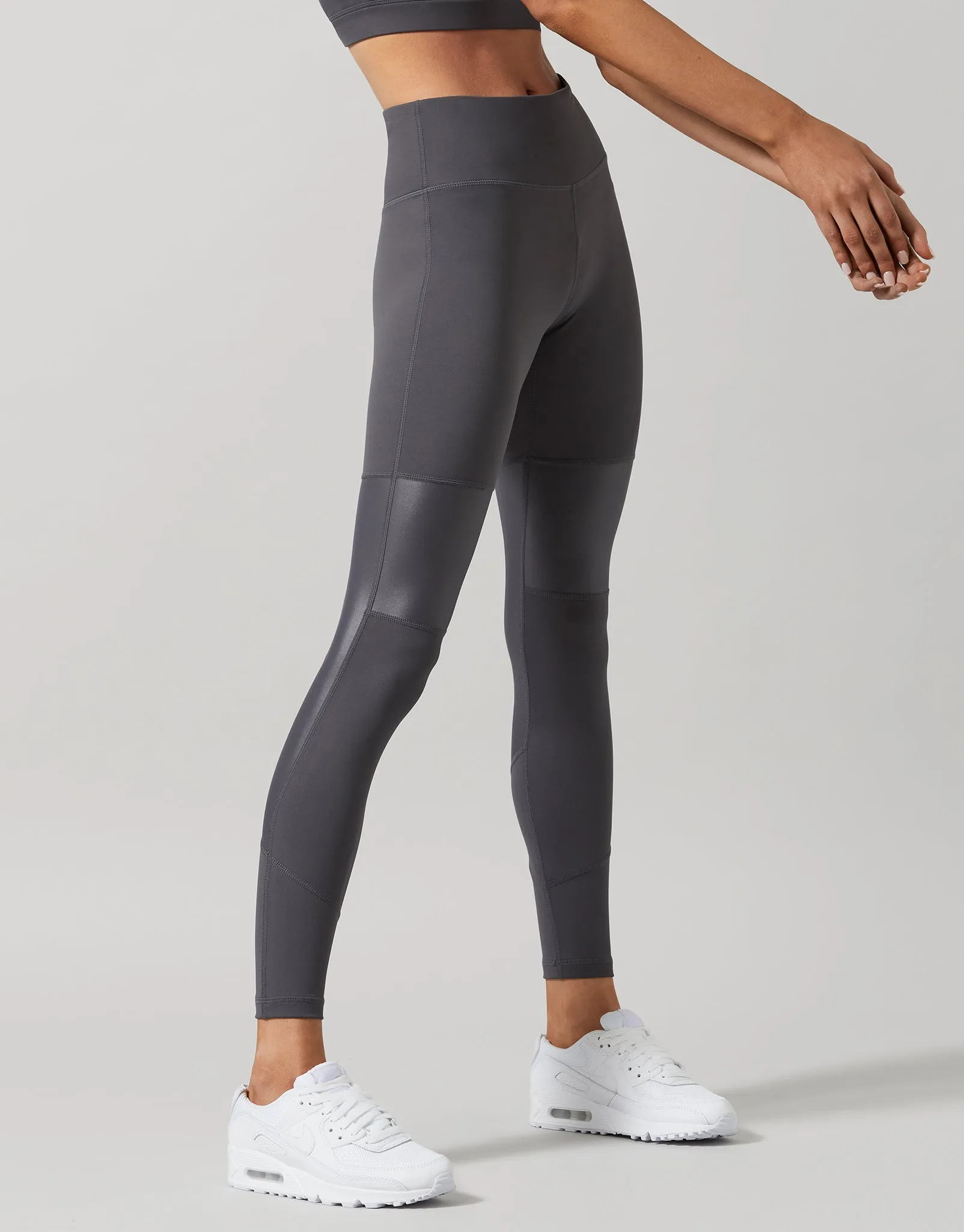 Slate Marina Coated Leggings