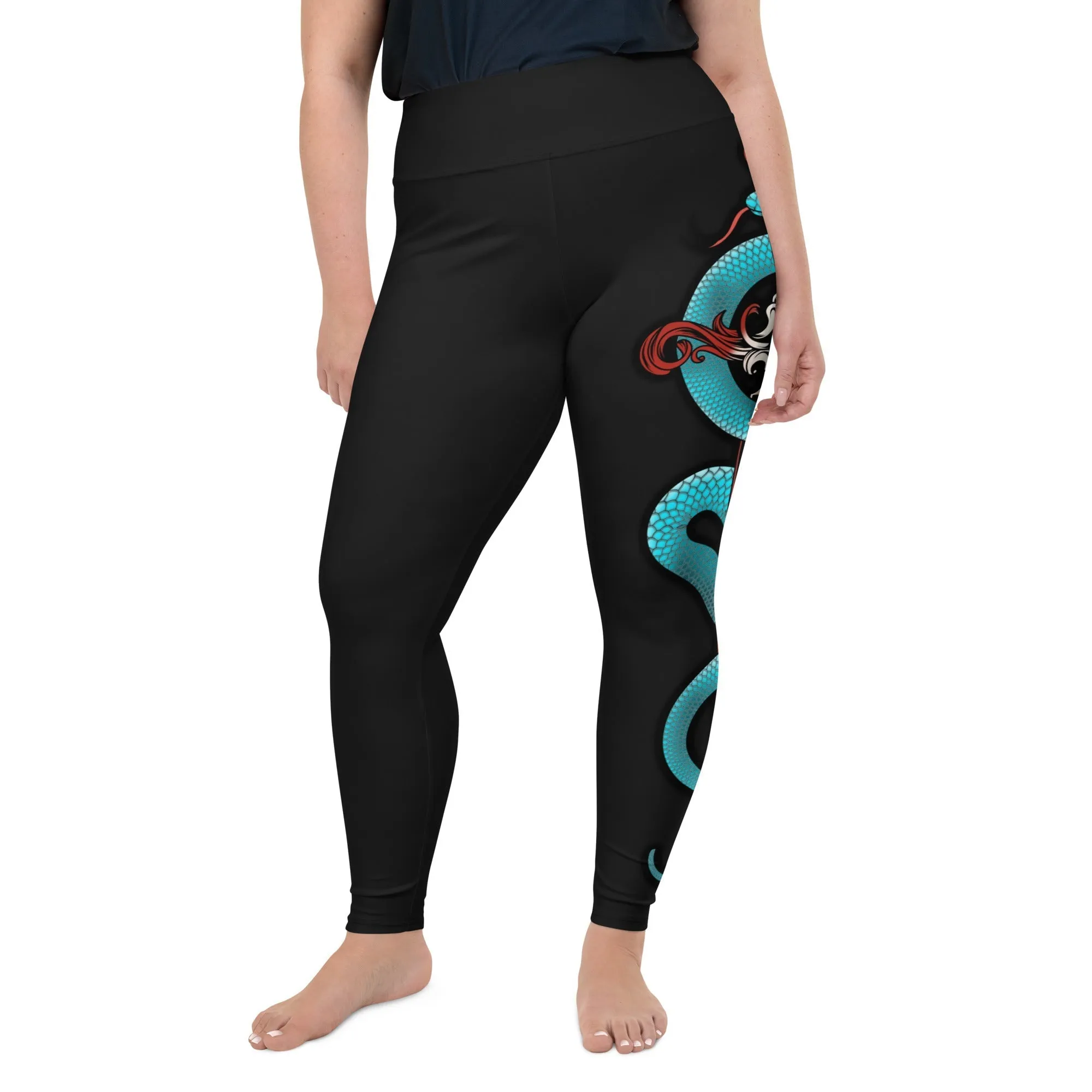 Snake & Sword Plus Size Leggings