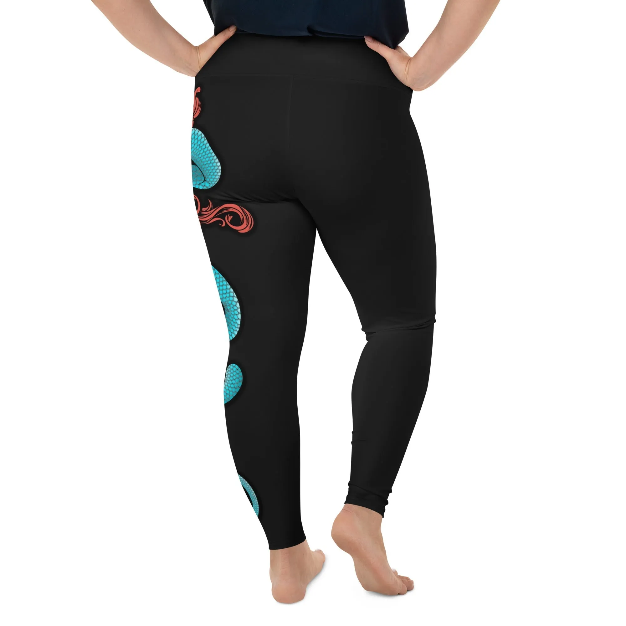 Snake & Sword Plus Size Leggings