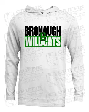 Soft-Tek T-Shirt Hoodie - Bronaugh Wildcats 24-C