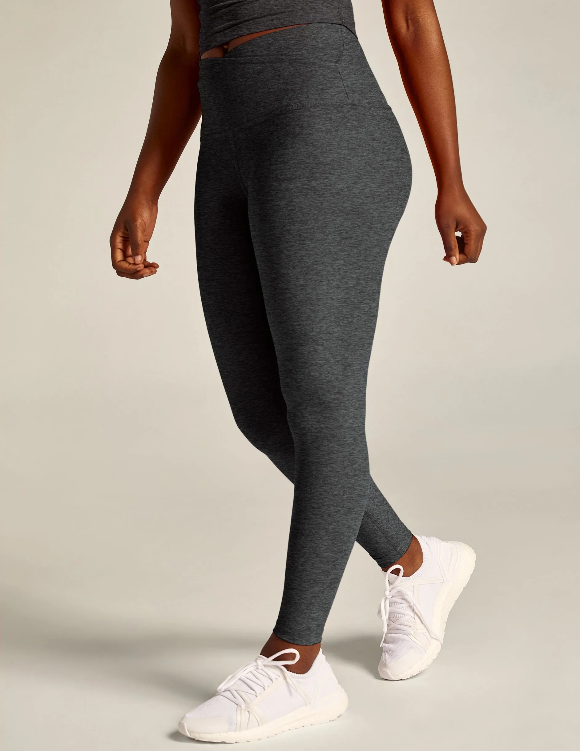 Spacedye At Your Leisure High Waisted Midi Legging