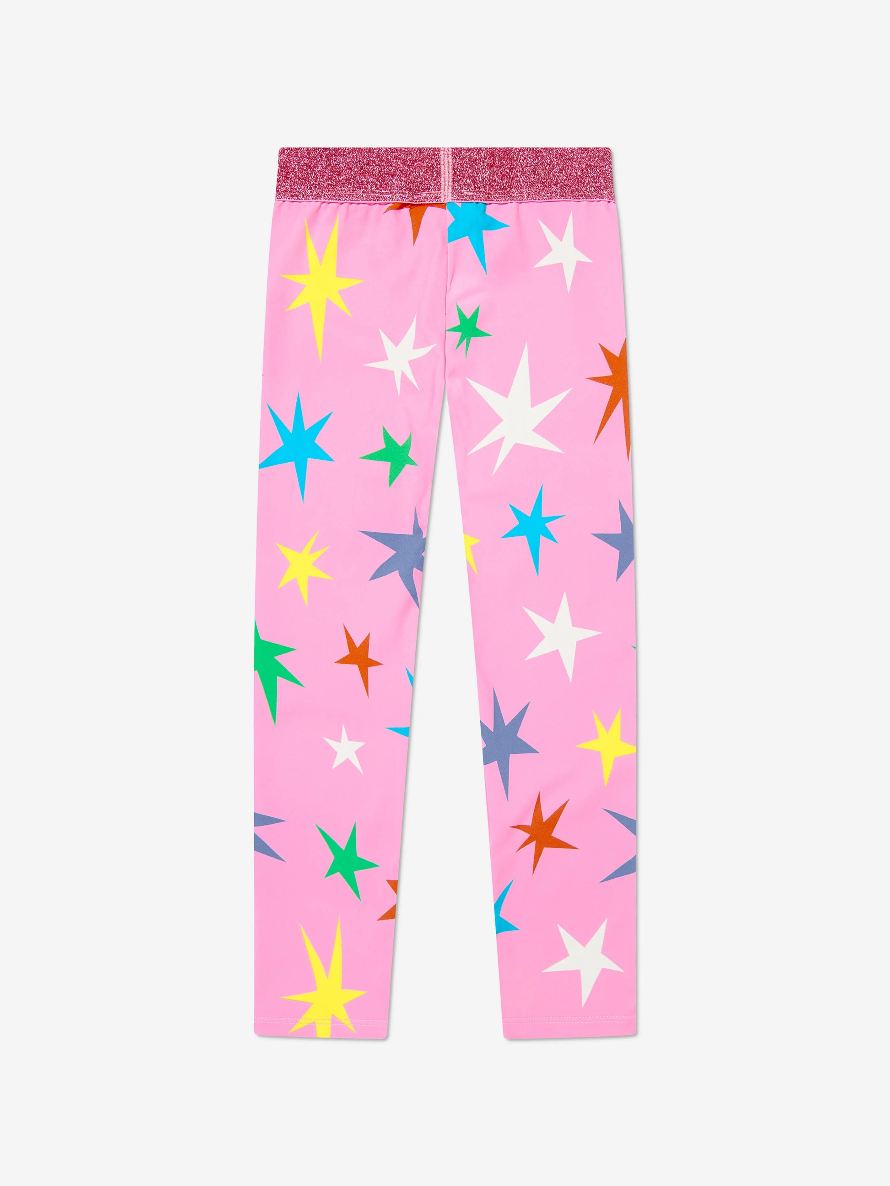 Stella McCartney Girls Star Leggings in Pink