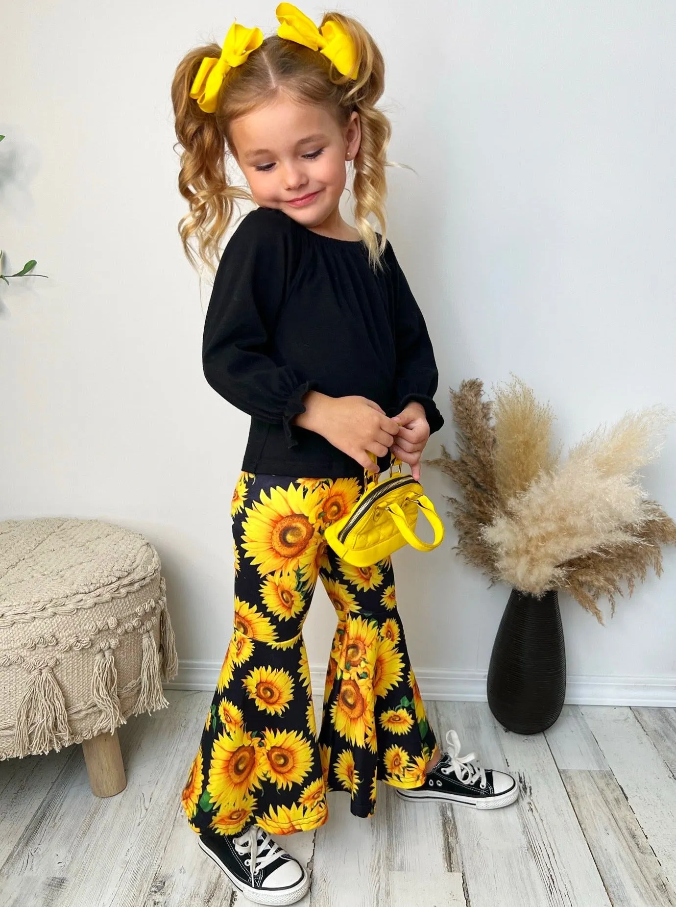 Sunflower Power Bell Bottom Set