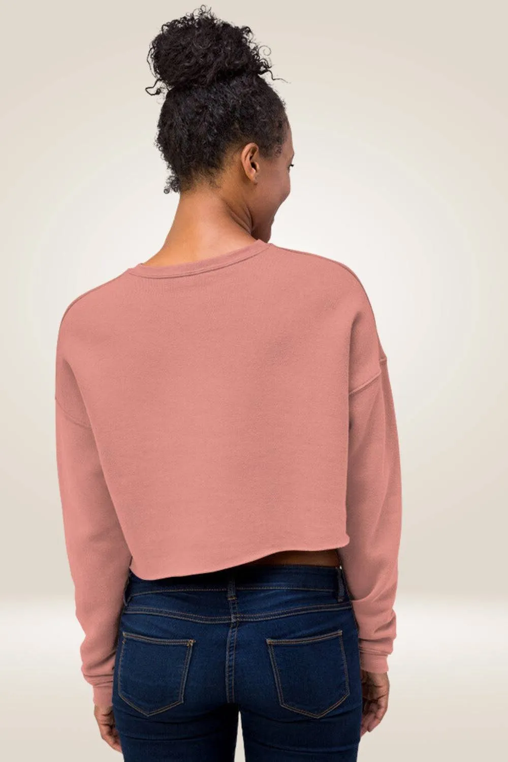 TGC Boutique X Reaction Pink Cropped Sweatshirt