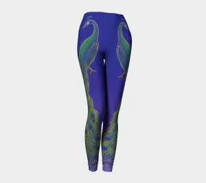 The Peacock leggings by Mark Henson