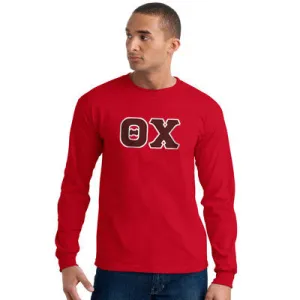 Theta Chi Long-Sleeve Shirt - G240 - TWILL