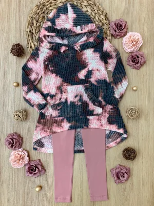 Tie Dye Julitza Hi-Lo Hoodie Legging Set