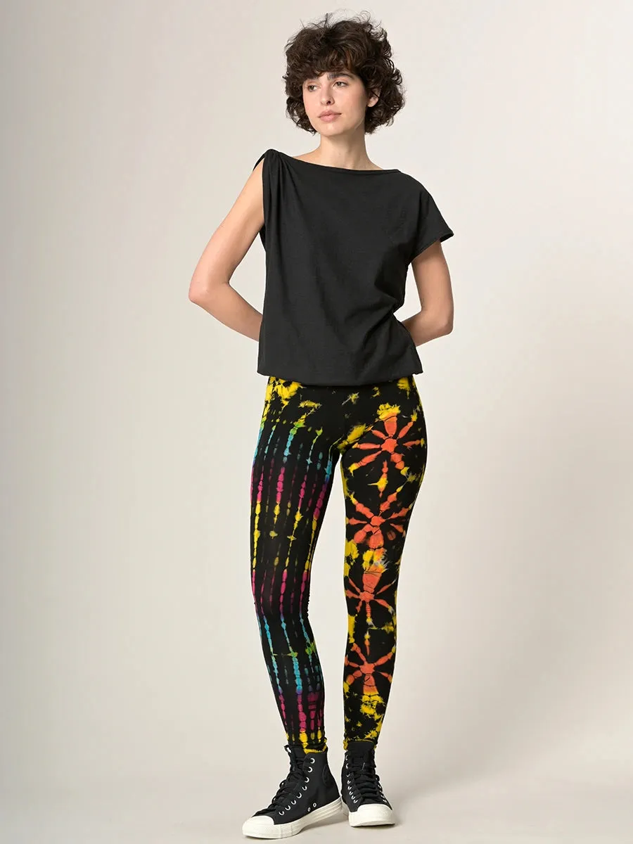 Tie Dye Leggings - Multicolour