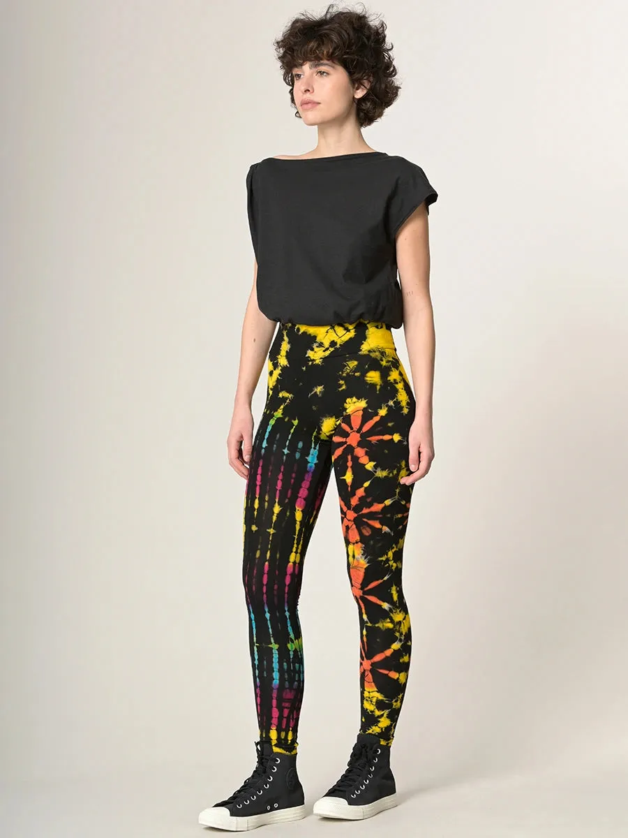 Tie Dye Leggings - Multicolour