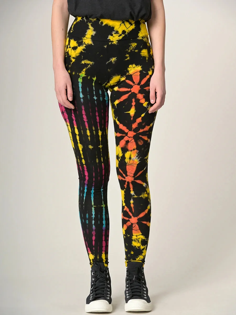 Tie Dye Leggings - Multicolour