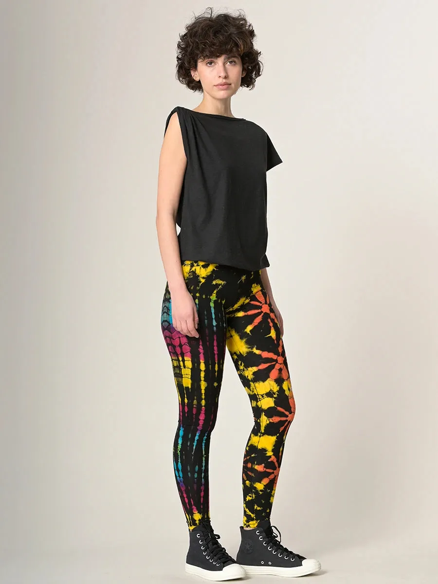 Tie Dye Leggings - Multicolour