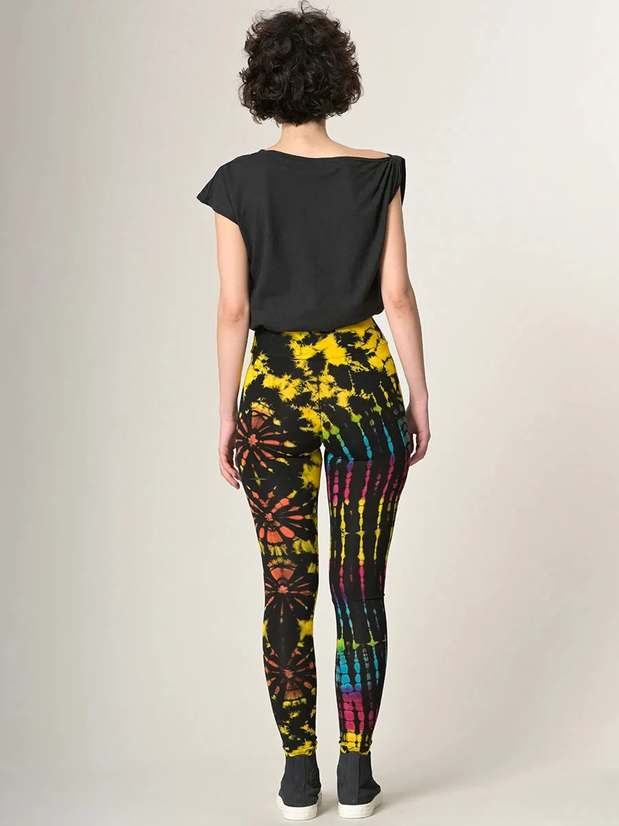 Tie Dye Leggings - Multicolour