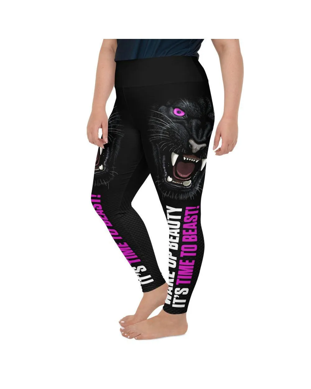 Time to Beast Plus Size Leggings