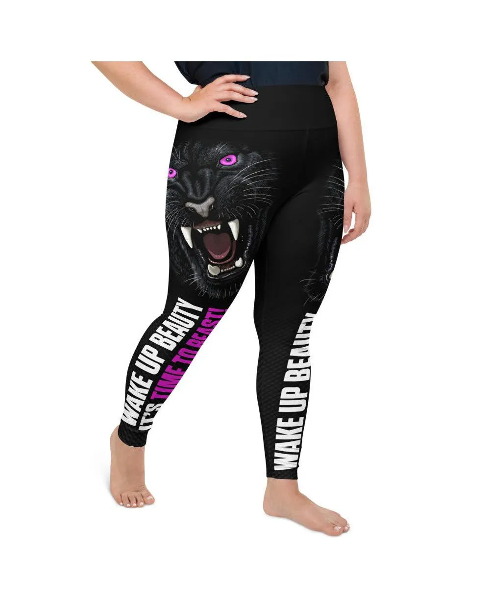 Time to Beast Plus Size Leggings