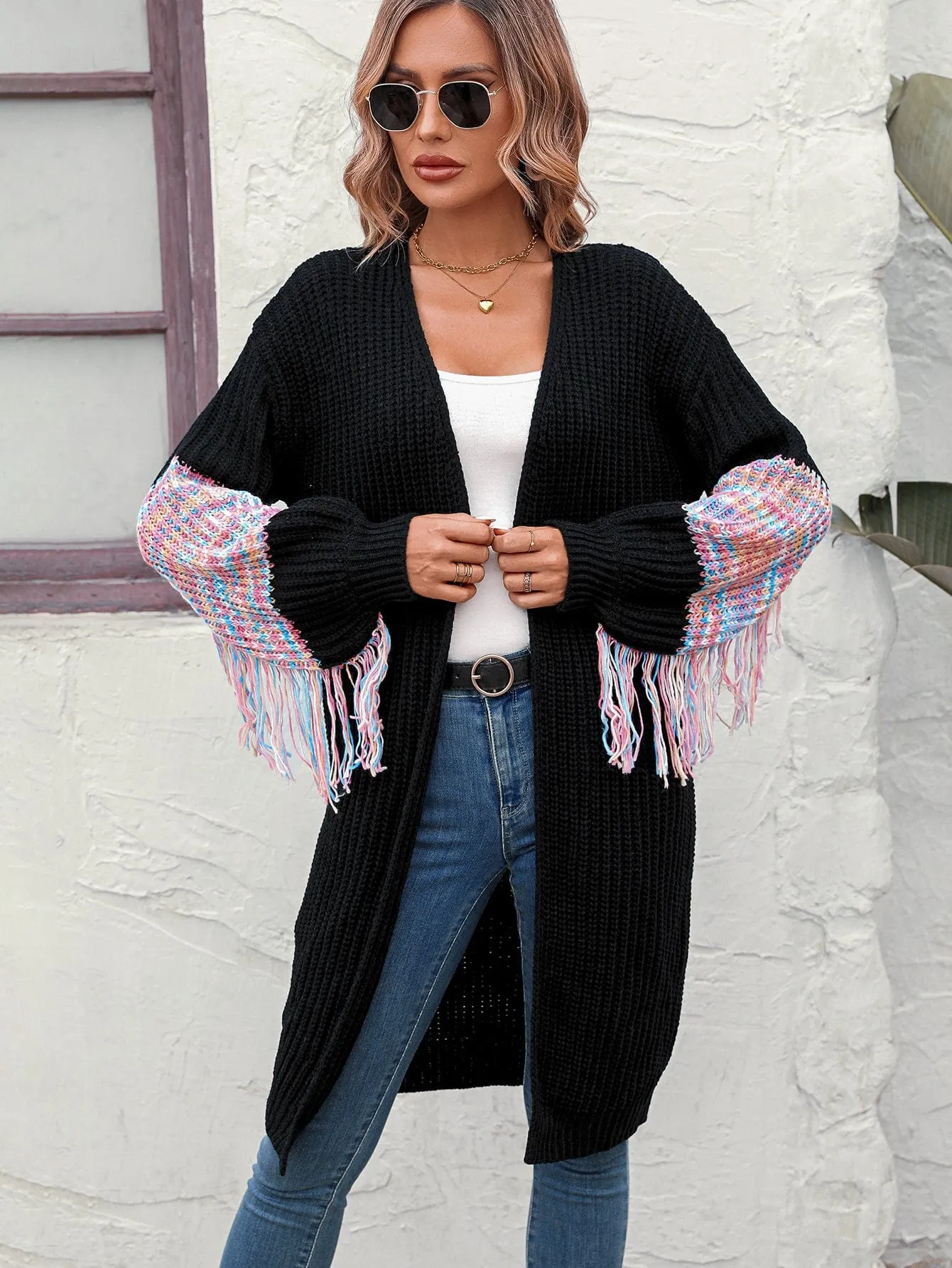 Titania Fringed Cardigan