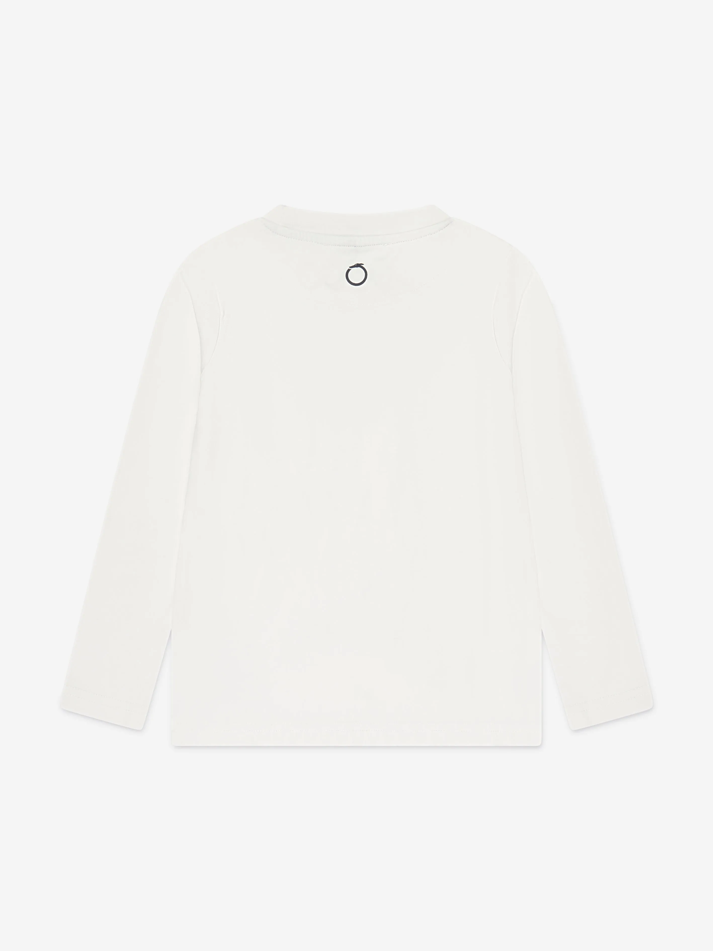 Trussardi Boys Beid Long Sleeve T-Shirt in Ivory