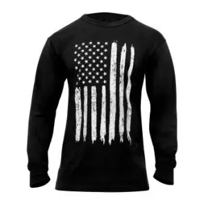 US Flag Long Sleeve T-Shirt