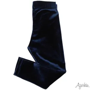 Velvet Leggings in Navy