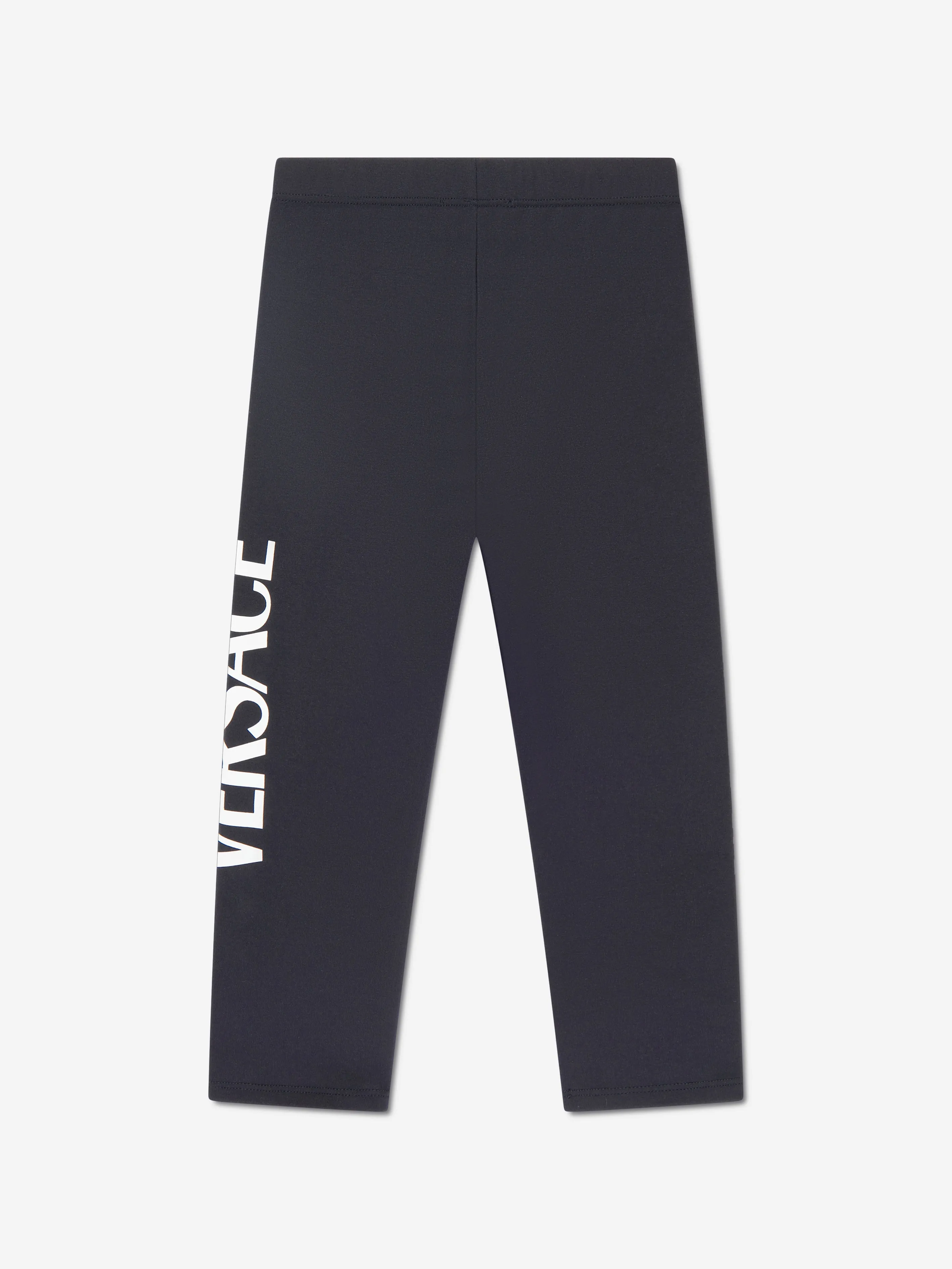 Versace Girls Logo Leggings in Black