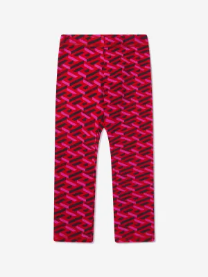 Versace Girls Patterned Leggings