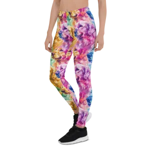 Watercolor Golden Retriever Leggings