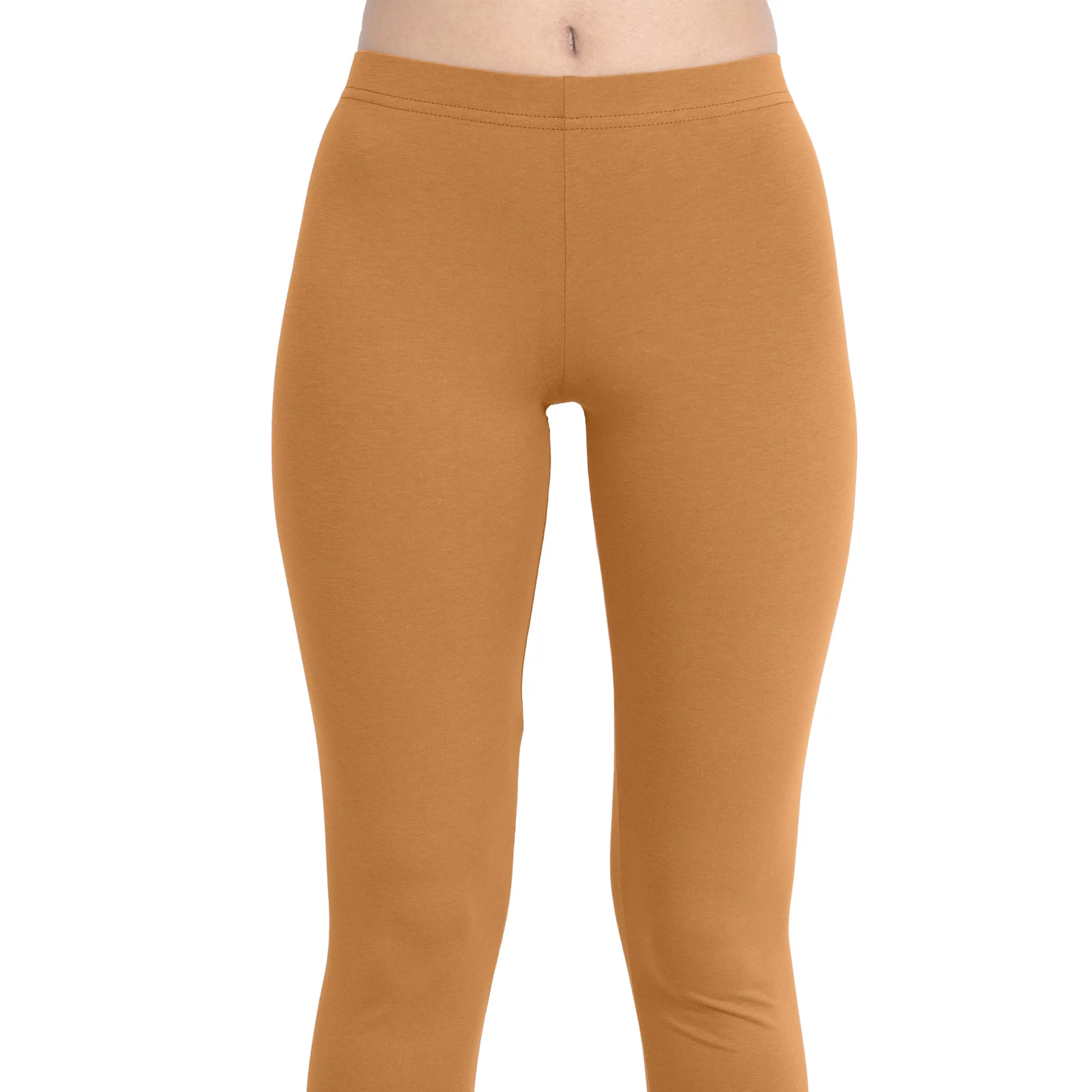 Women Tobacco Breathable Long Length Legging