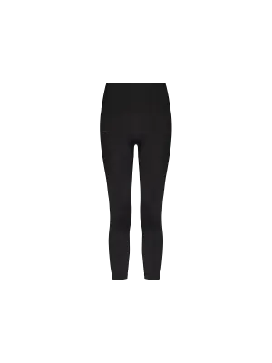 Women's Plant-Stretch Compressive 7/8 Leggings—Black