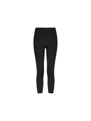 Women's Plant-Stretch Compressive 7/8 Leggings—Black