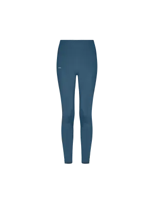 Women's Plant-Stretch Compressive Leggings—storm blue