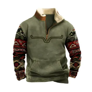 Yarten - Comfortable Men’s Sweater with a Stylish 1/4 Zip